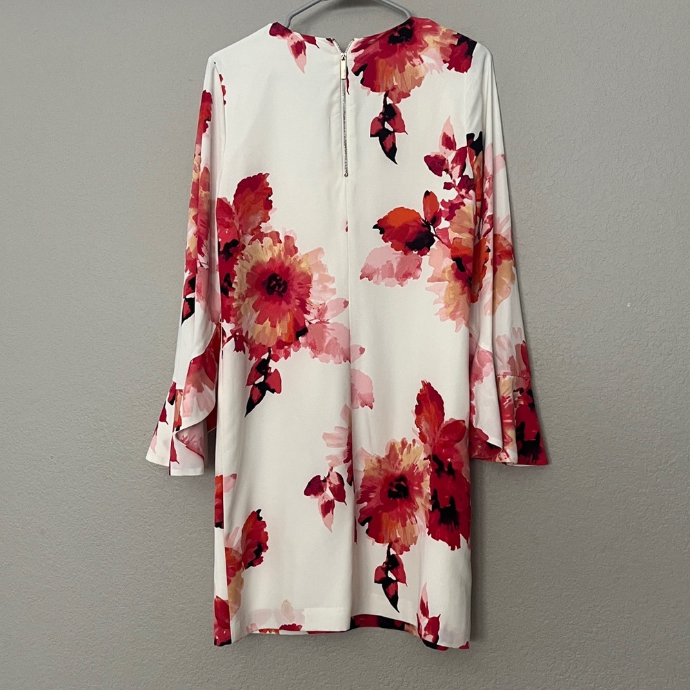 Calvin Klein Floral V-Neck Sundress - Picture 6 of 7